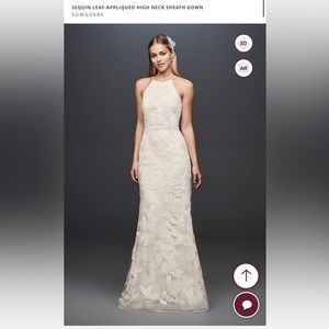 BNWT David’s Bridal Wedding Dress